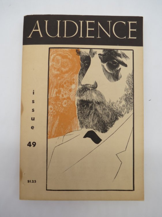 AUDIENCE, ISSUE 49 (GEORGE LOCKWOOD COVER - ORIGINAL ENGRAVING HANDPRINTED BY THE ARTIST HIMSELF 'PORTRAIT OF REDON') A Quarterly of Literature and the Arts