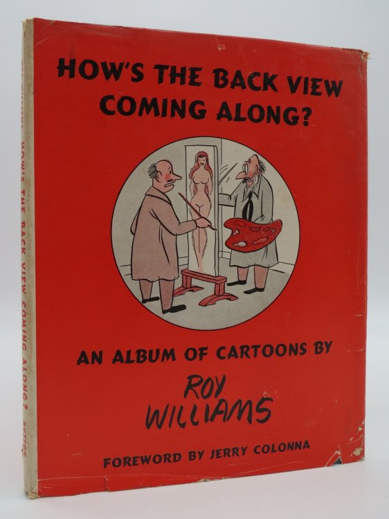 HOW'S THE BACK VIEW COMING ALONG AN ALBUM OF CARTOONS (DJ Protected by a Brand New, Clear, Acid-Free Mylar Cover)