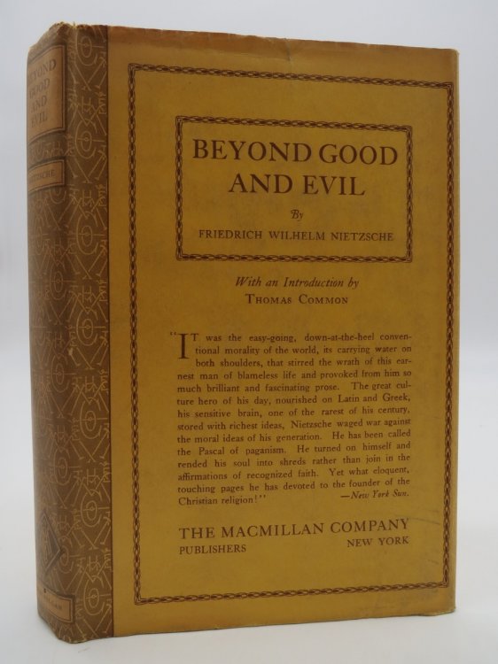 BEYOND GOOD AND EVIL (DJ Protected by a Brand New, Clear, Acid-Free Mylar Cover)