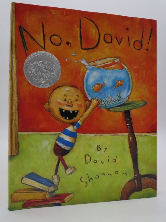 NO, DAVID! (DJ Protected by a Brand New, Clear, Acid-Free Mylar Cover)