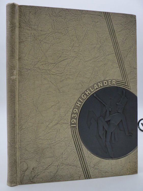 THE HIGHLANDER 1939 YEARBOOK, HIGHLANDS HIGH SCHOOL, FORT THOMAS, KENTUCKY