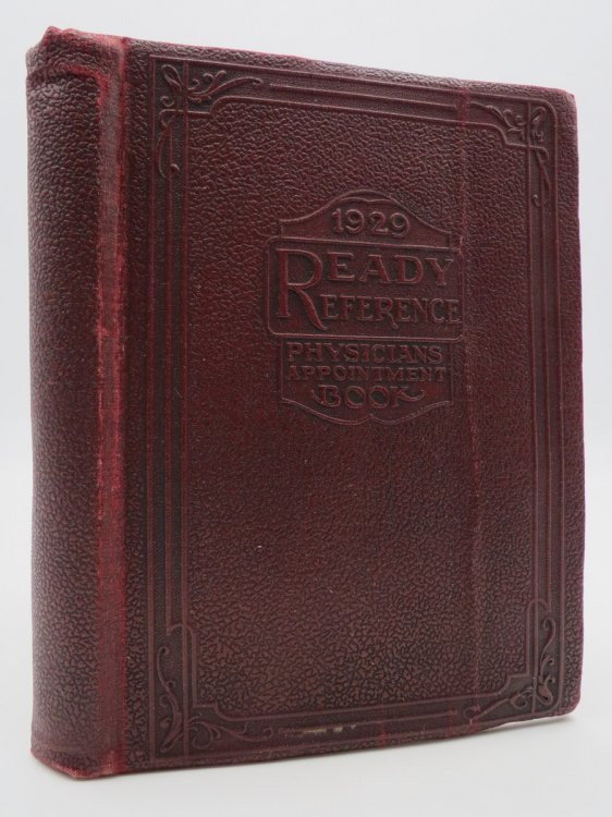 READY REFERENCE PROFESSIONAL APPOINTMENT BOOK - 1929