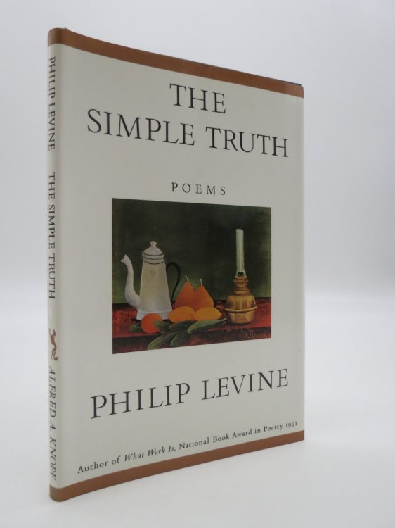 THE SIMPLE TRUTH Poems (DJ Protected by a Brand New, Clear, Acid-Free Mylar Cover)