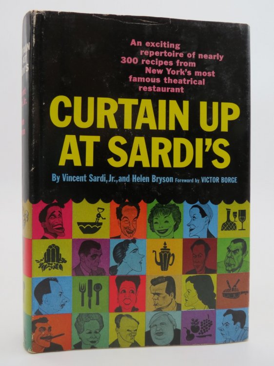 CURTAIN UP AT SARDI'S (DJ Protected by a Brand New, Clear, Acid-Free Mylar Cover)