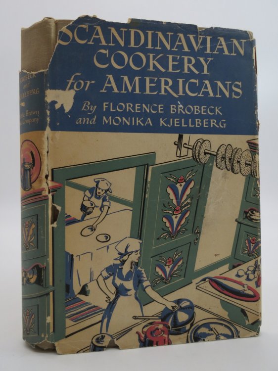 SCANDINAVIAN COOKERY FOR AMERICANS (DJ Protected by a Brand New, Clear, Acid-Free Mylar Cover)