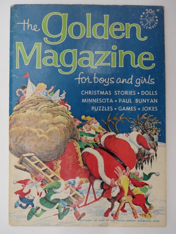 THE GOLDEN MAGAZINE FOR BOYS AND GIRLS, DECEMBER 1966