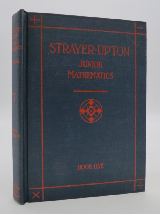 STRAYER UPTON JUNIOR MATHEMATICS BOOK ONE