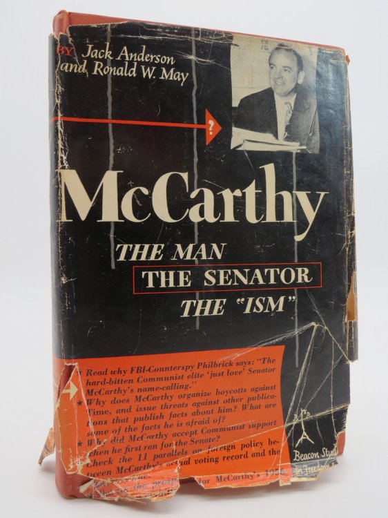 MCCARTHY The Man, the Senator, the 'Ism' (DJ Protected by a Brand New, Clear, Acid-Free Mylar Cover)
