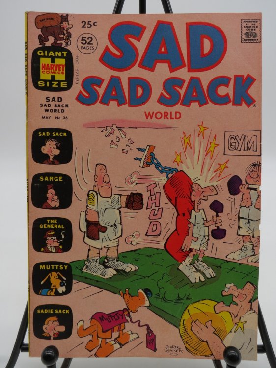 SAD SAD SACK WORLD #36 GIANT-SIZE, MAY 1972 COMIC