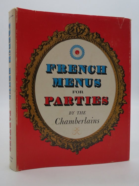 FRENCH MENUS FOR PARTIES (DJ Protected by a Brand New, Clear, Acid-Free Mylar Cover)