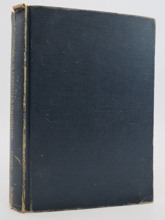 THE PSYCHOLOGY OF CHRISTIAN PERSONALITY (SIGNED BY AUTHOR)