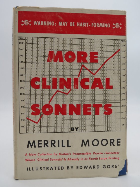 MORE CLINICAL SONNETS (DJ Protected by a Brand New, Clear, Acid-Free Mylar Cover)