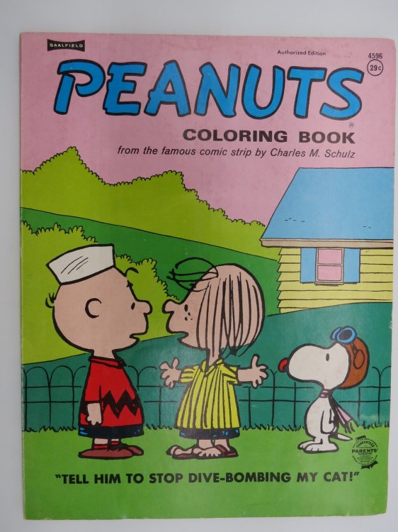 PEANUTS COLORING BOOK 