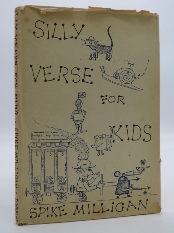 SILLY VERSE FOR KIDS (DJ Protected by a Brand New, Clear, Acid-Free Mylar Cover)