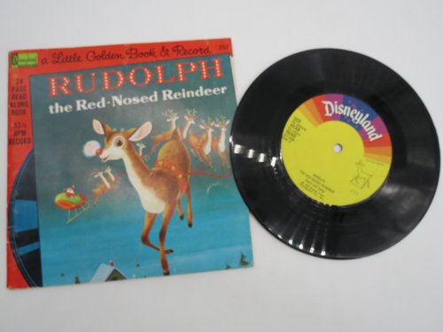 RUDOLPH THE RED NOSED REINDEER (LITTLE GOLDEN BOOK AND RECORD)