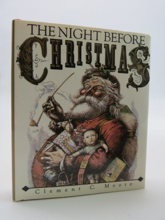 THE NIGHT BEFORE CHRISTMAS (MACRO MINIATURE BOOK) (DJ Protected by a Brand New, Clear, Acid-Free Mylar Cover)