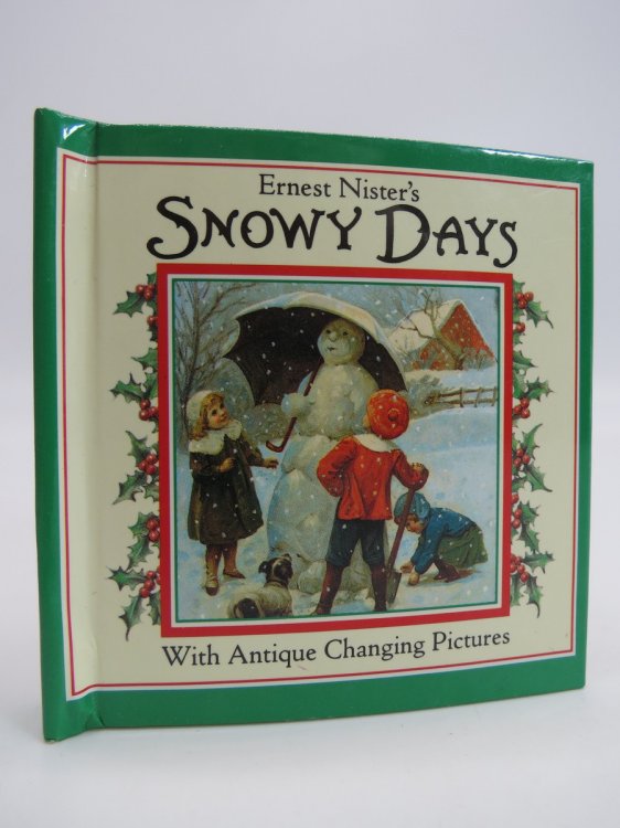 ERNEST NISTER'S SNOWY DAYS (MACRO MINIATURE BOOK) With Antique Changing Pictures