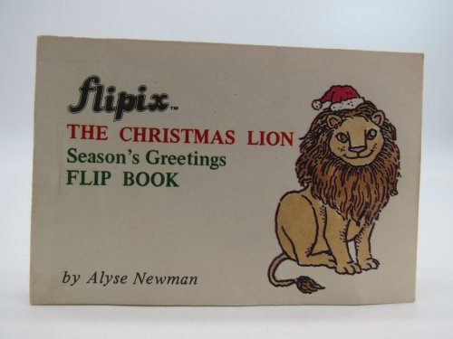 THE CHRISTMAS LION (MINIATURE FLIPIX BOOK) Season's Greetings Flip Book