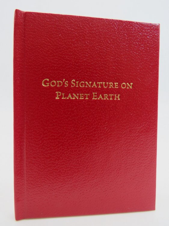GOD'S SIGNATURE ON PLANET EARTH (MINIATURE BOOK)