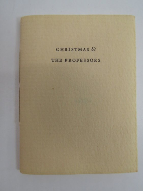 CHRISTMAS AND THE PROFESSORS (MINIATURE BOOK)