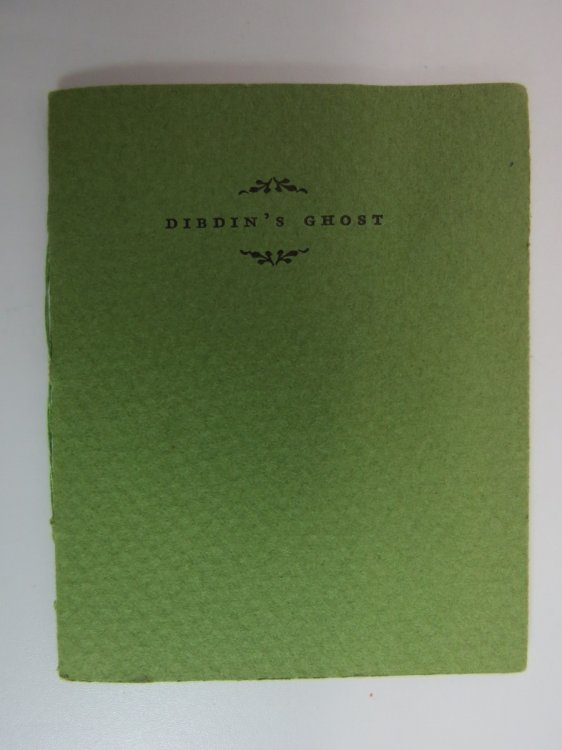 DIBDIN'S GHOST (MINIATURE BOOK)
