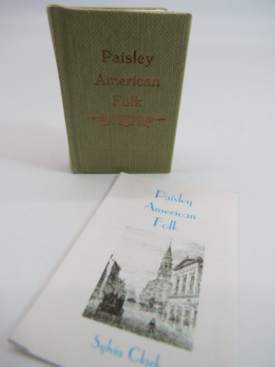 PAISLEY AMERICAN FOLK (MINIATURE BOOK)