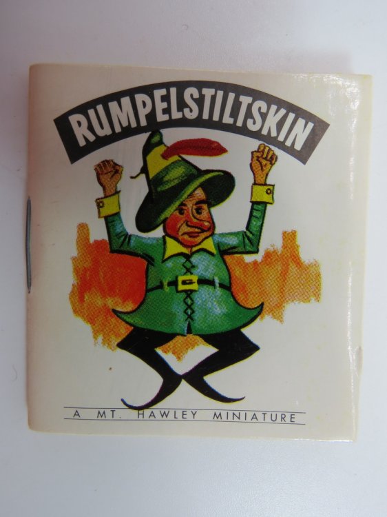 THE STORY OF RUMPELSTILTSKIN (MINIATURE BOOK) As Retold by Aunt Betty. Illustrated by Uncle Tony.