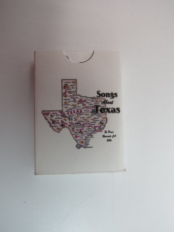 SONGS ABOUT TEXAS (MINIATURE CARDS)