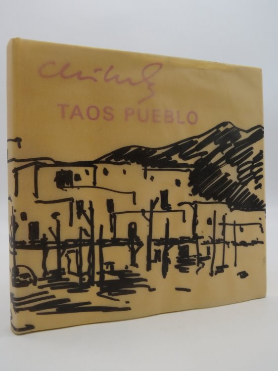 CHIHULY TAOS PUEBLO (DJ Protected by a Brand New, Clear, Acid-Free Mylar Cover)