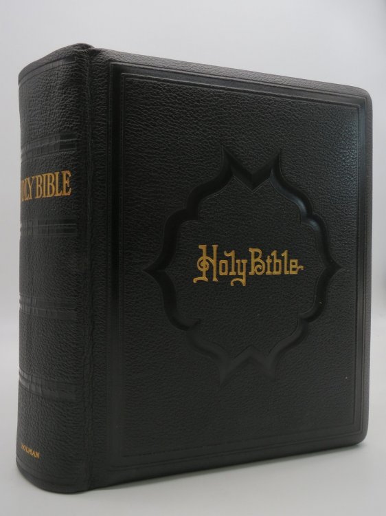 THE HOLY BIBLE, CONTAINING THE OLD AND NEW TESTAMENTS (LEATHER BOUND) Includes: a Comprehensive and Illustrated History of the Books of the Old and New Testaments / by Alfred Nevin