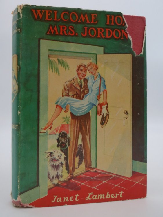 WELCOME HOME, MRS. JORDON [ JORDAN] (DJ Protected by a Brand New, Clear, Acid-Free Mylar Cover)