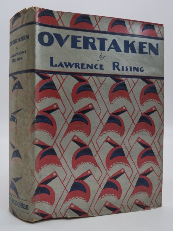 OVERTAKEN (ART DECO DUST JACKET) (DJ Protected by a Brand New, Clear, Acid-Free Mylar Cover)