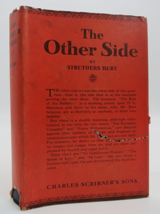 THE OTHER SIDE (DJ Protected by a Brand New, Clear, Acid-Free Mylar Cover)