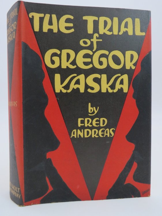 THE TRIAL OF GREGOR KASKA (ART DECO DUST JACKET) (DJ Protected by a Brand New, Clear, Acid-Free Mylar Cover)