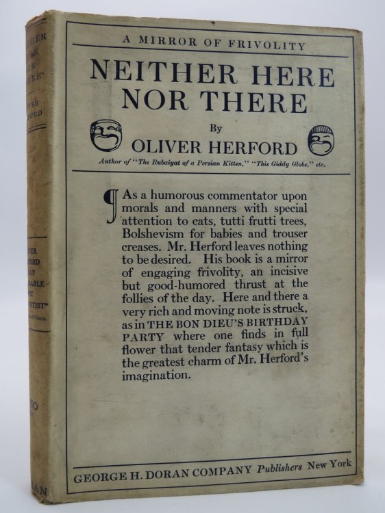 NEITHER HERE NOR THERE (DJ Protected by a Brand New, Clear, Acid-Free Mylar Cover)
