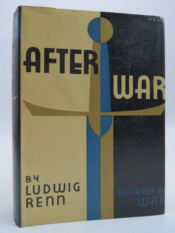 AFTER WAR (PAUL WENCK ART DECO DUST JACKET) (DJ Protected by a Brand New, Clear, Acid-Free Mylar Cover)
