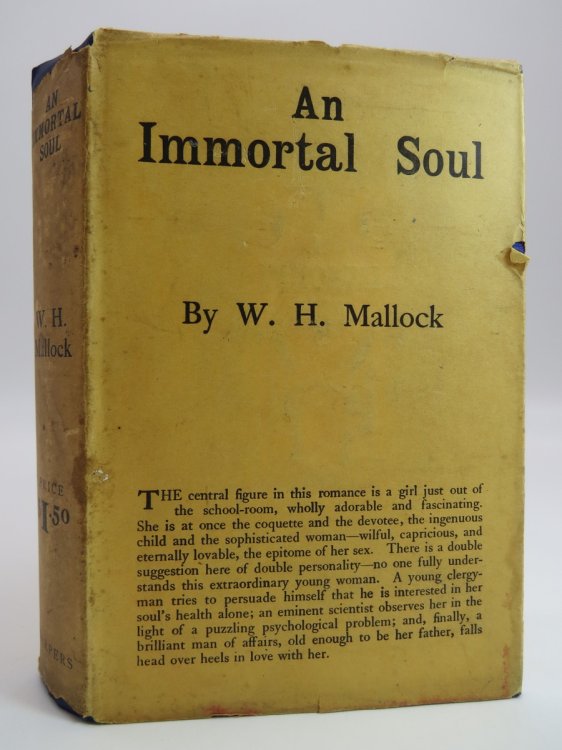 AN IMMORTAL SOULD (DJ Protected by a Brand New, Clear, Acid-Free Mylar Cover)