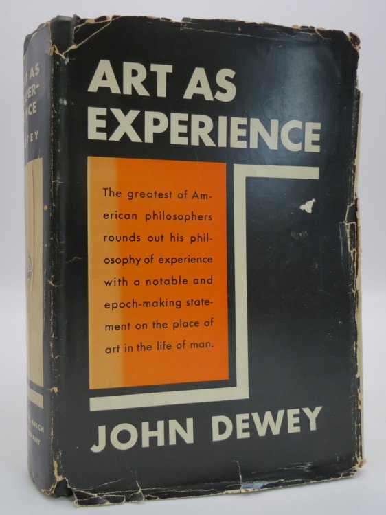 ART AS EXPERIENCE (DJ Protected by a Brand New, Clear, Acid-Free Mylar Cover)