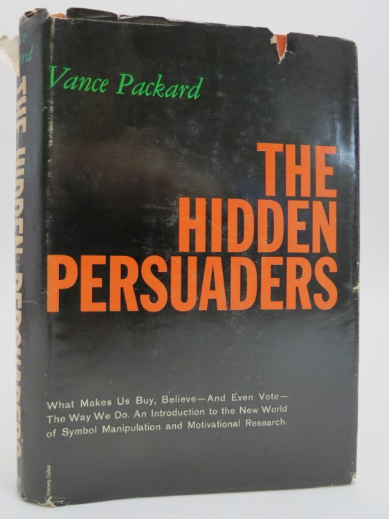THE HIDDEN PERSUADERS (DJ Protected by a Brand New, Clear, Acid-Free Mylar Cover)