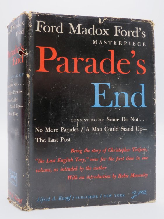 PARADES END (DJ Protected by a Brand New, Clear, Acid-Free Mylar Cover)