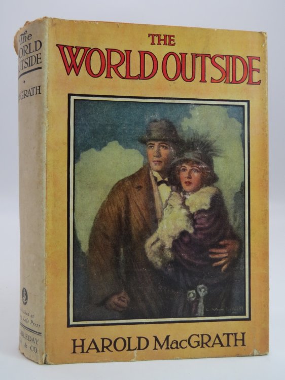 THE WORLD OUTSIDE (CHARLES ALLAN GILBERT ART DECO DUST JACKET) (DJ Protected by a Brand New, Clear, Acid-Free Mylar Cover)