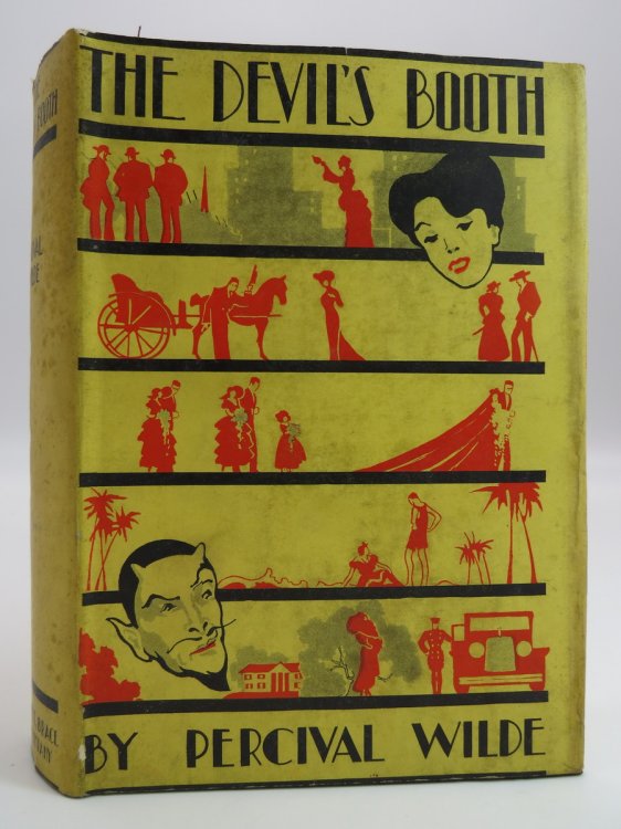 THE DEVIL'S BOOTH (ART DECO DUST JACKET) (DJ Protected by a Brand New, Clear, Acid-Free Mylar Cover)