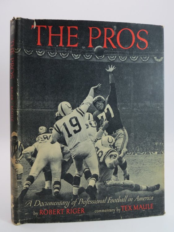 THE PROS A Documentary of Professional Football in America (DJ Protected by a Brand New, Clear, Acid-Free Mylar Cover)