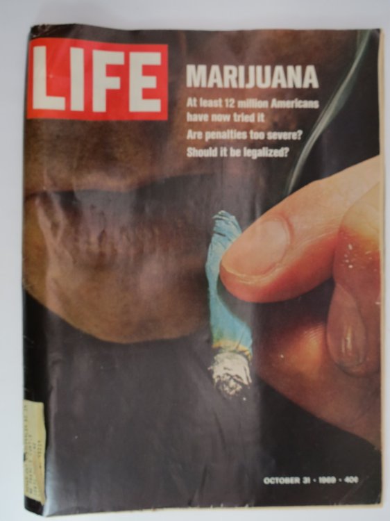 LIFE MAGAZINE - OCTOBER 31, 1969 (MARIJUANA)
