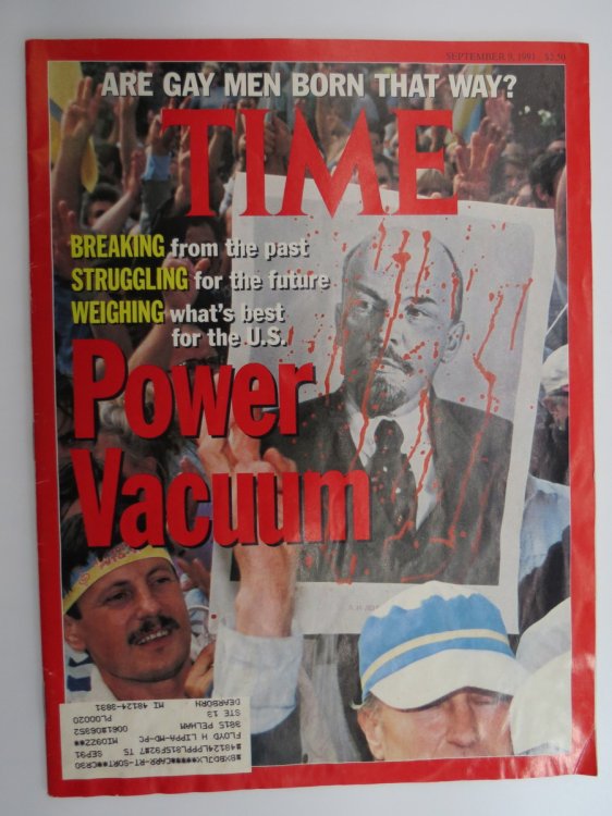 TIME MAGAZINE, SEPTEMBER 9, 1991 (ARE GAY MEN BORN THAT WAY )