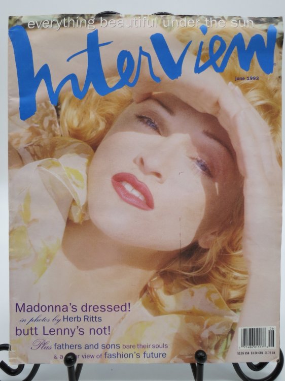 INTERVIEW MAGAZINE JUNE1993 (MADONNA COVER)