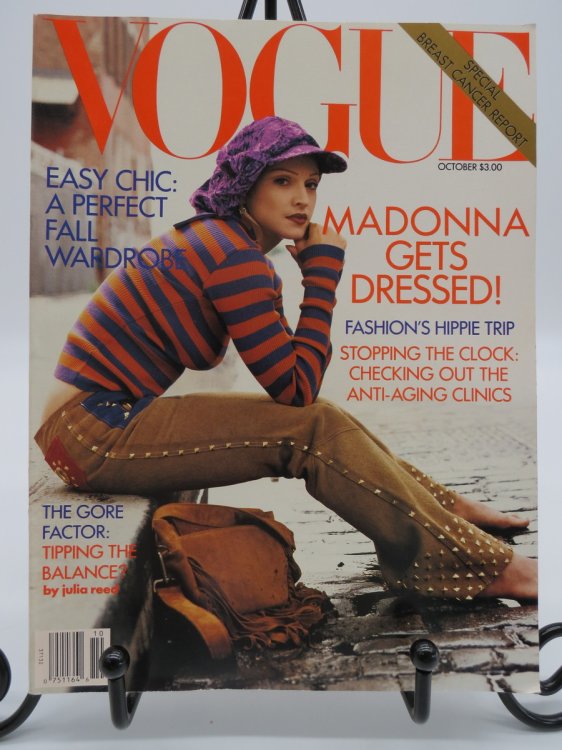 VOGUE MAGAZINE, OCTOBER 1992 (MADONNA COVER)