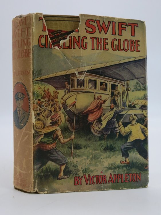 TOM SWIFT CIRCLING THE GLOBE (DJ Protected by a Brand New, Clear, Acid-Free Mylar Cover)