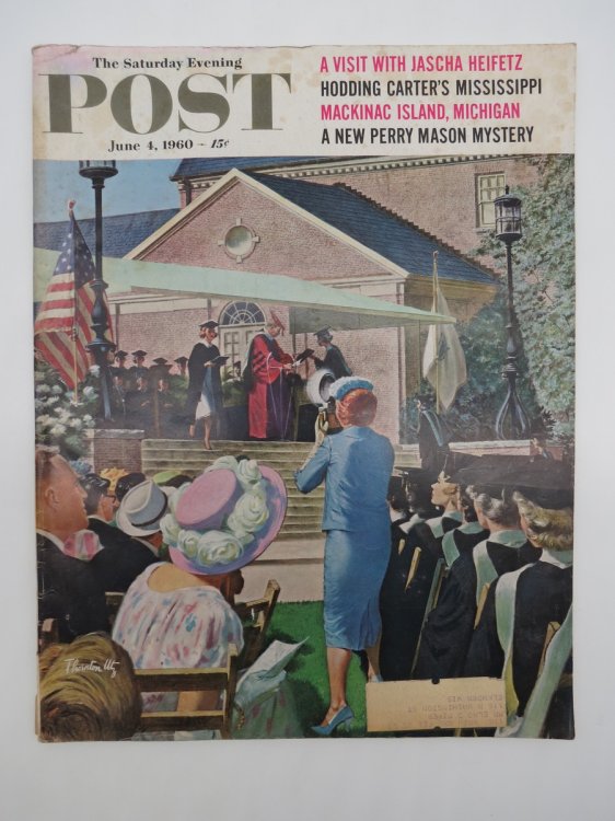 THE SATURDAY EVENING POST, JUNE 4, 1960 (PERRY MASON SERIAL)
