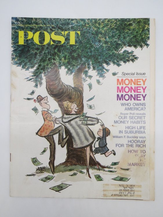 SATURDAY EVENING POST DECEMBER 30, 1967 (MONEY: WHO OWNS AMERICA )